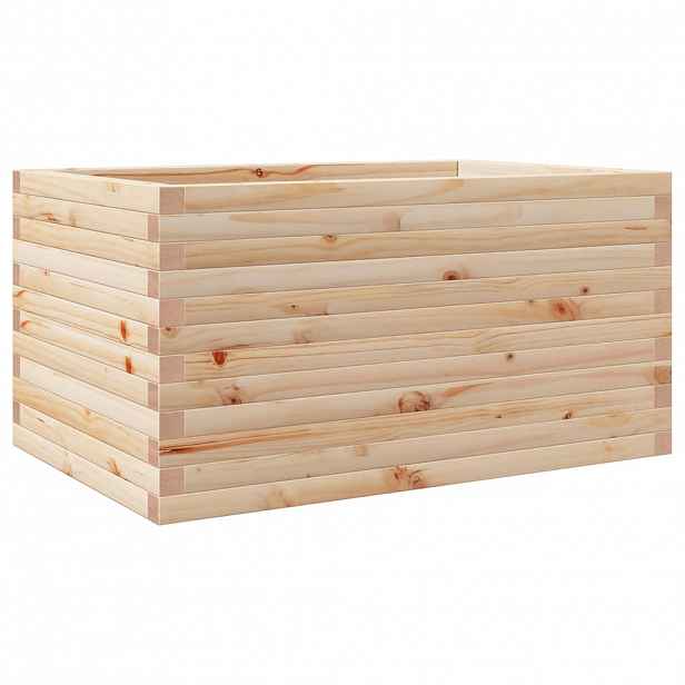 vidaXL Zahradní truhlík 90 x 60 x 46 cm masivní borové dřevo