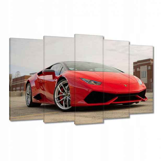 Obrazy 100x60 Červené Ferrari