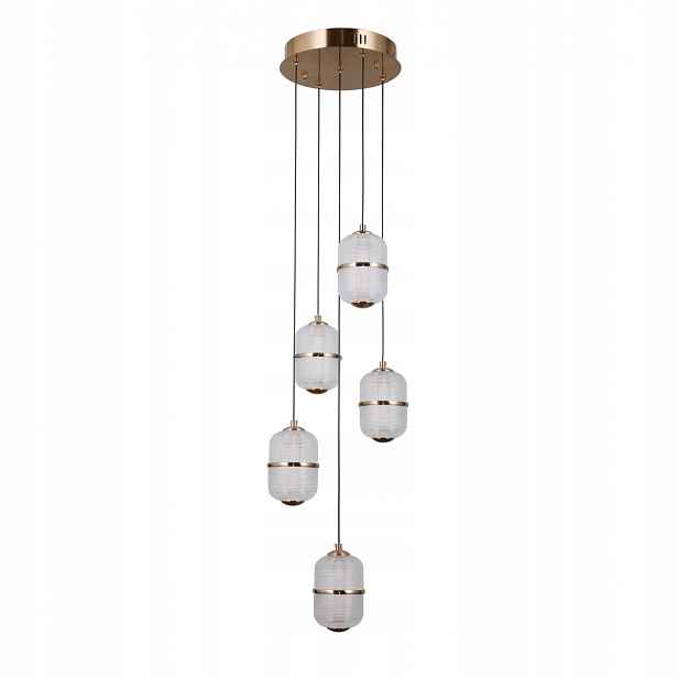 Alani PND-34375-5-HBR Moderní závěsná Led lampa 3000K