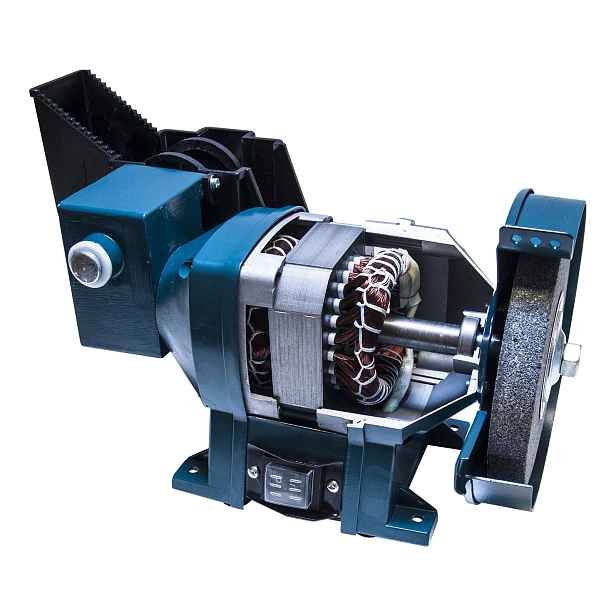 XTLINE Bruska stolní dvoukotoučová s pomaloběžným kotoučem 250 W, 150 / 200 mm