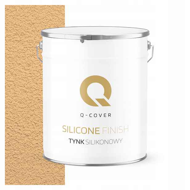 Silikonová Fasádní Omítka Oranžová Světlá F764 7KG Granulace 3.0mm