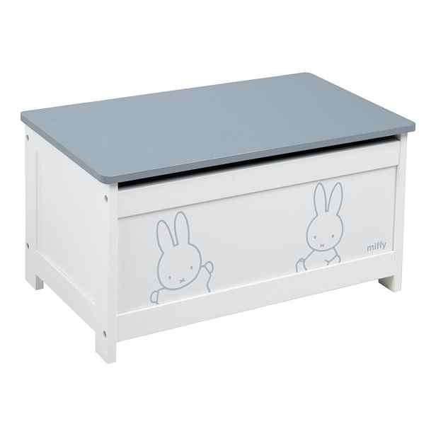 Bílý dětský úložný box 60x32x30 cm Miffy – Roba