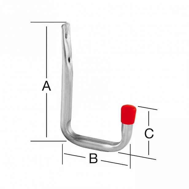 Hák stěna u 140x114x53 zn