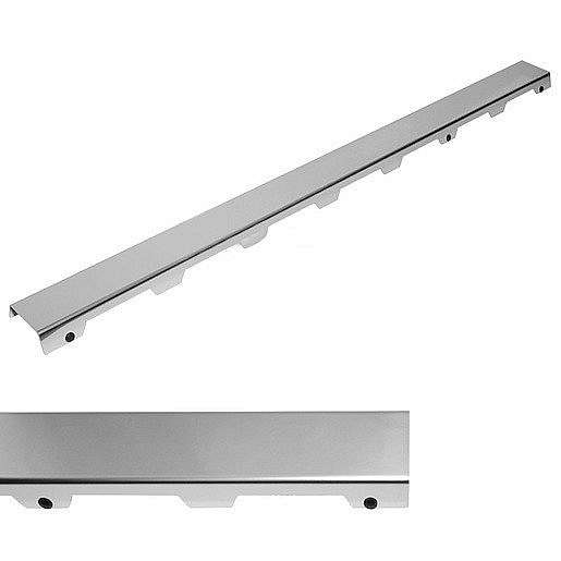 Rošt Tece Drainline 85 cm kartáčovaná nerez steel 600983