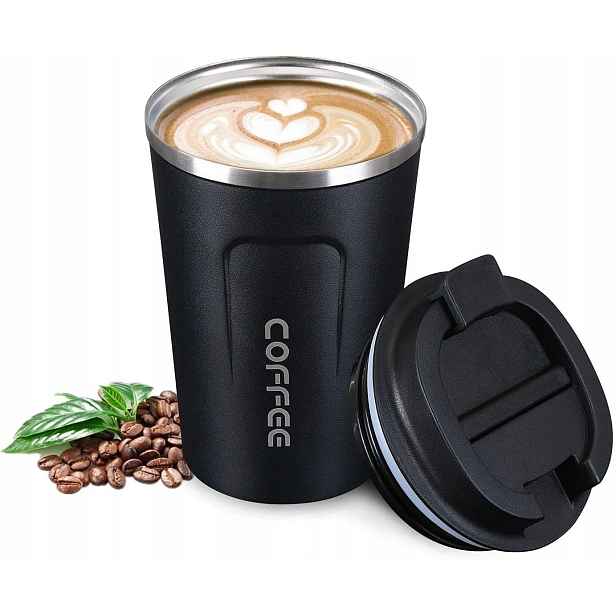 Termohrnek Izolovaný 380ML Flintronic Nerezová Ocel Vzduchotěsný