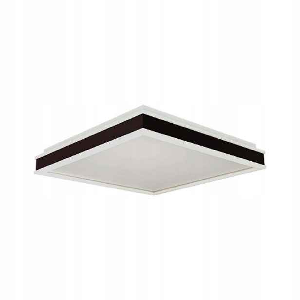 Stropní svítidlo stropní svítidlo Led bílá černá do obývacího pokoje čtverec 45 cm 4000K V-tac