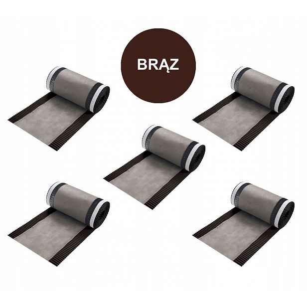 5ks Hřebenová páska Bronz 240 mm pod housenku 5 m