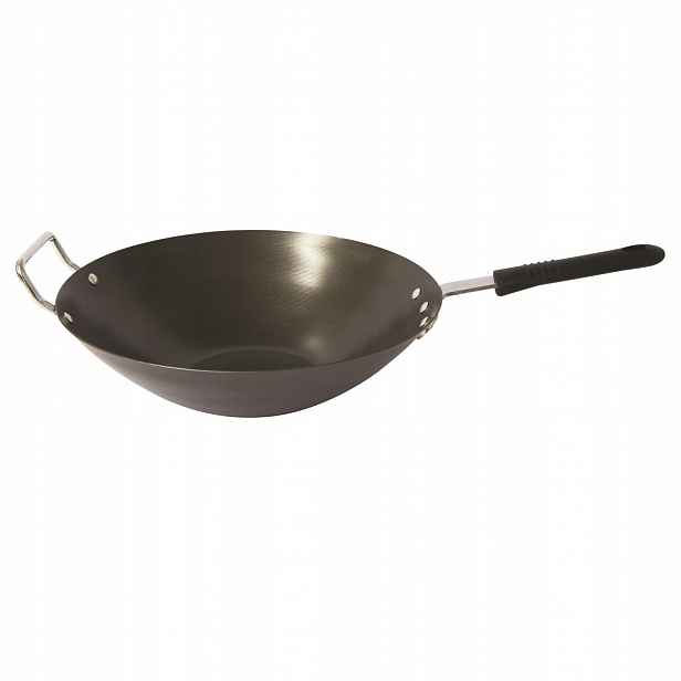 Cmp KC21231 Wok pánev ocelová, 33 cm černá