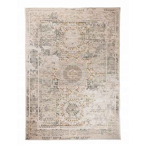 Koberec 200 x 285 cm Klasický Vintage béžový, krémový