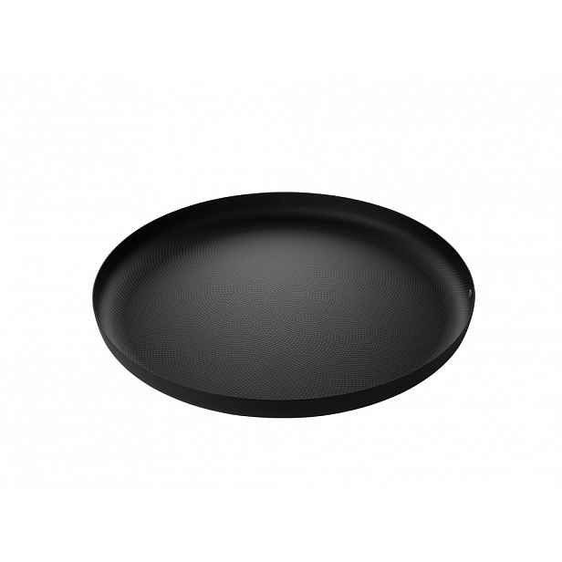 Kulatý tác s černou texturou, prům. 35 cm - Alessi