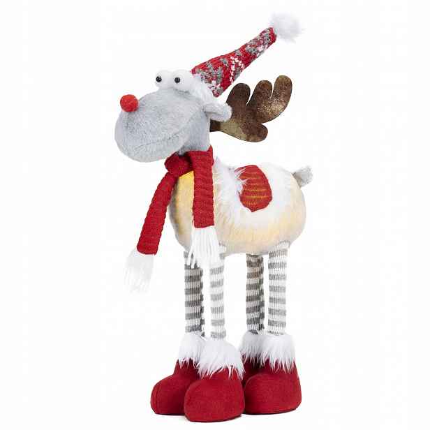 Sob Svítící Led Figurka Vánoční Dekorace 52 cm Ozdoba Na Dárek