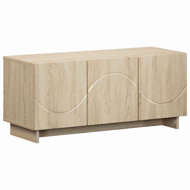 vidaXL TV stolek 90 x 34.5 x 40 cm Dub sonoma Kompozitní dřevo