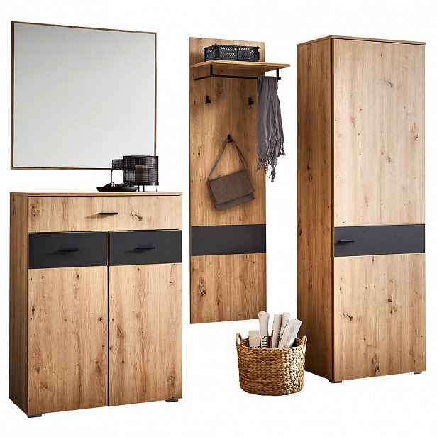 Carryhome ŠATNA, 180/198/38 cm