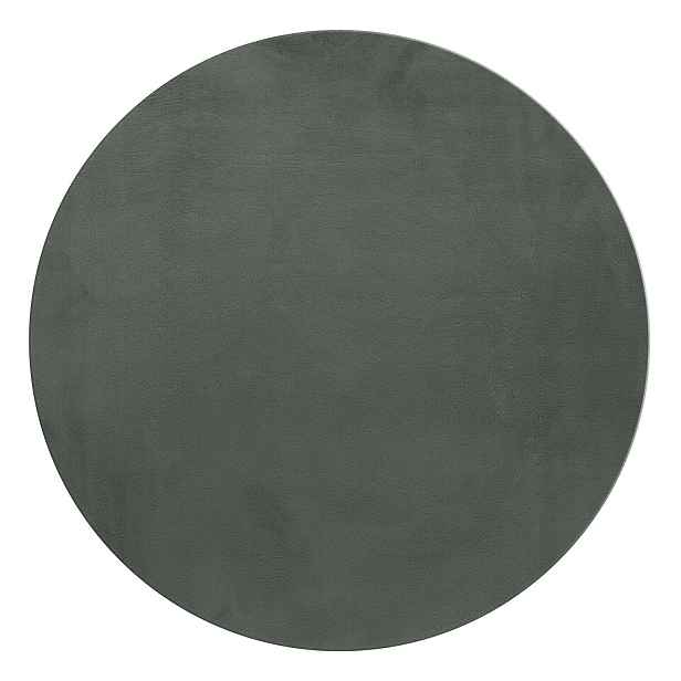Kusový koberec Pouffy 5100 Green kruh, 200x200 (průměr) kruh, zelená, obývací pokoj, Ayyildiz