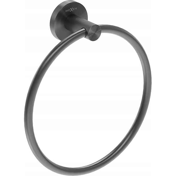 Mexen Ovio držák na ručník, barva broušená šedá (gun metal) 70A19531-66