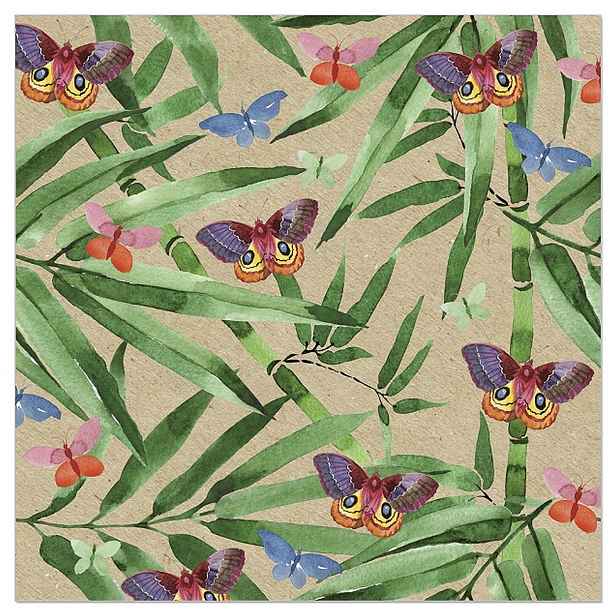 Papírové ubrousky 20 ks Artebene Butterflies