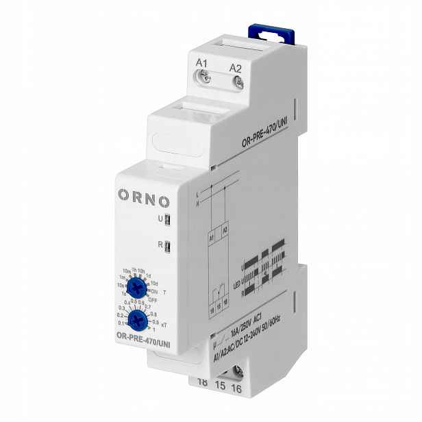 Relé Orno 230 V IP20 16 A