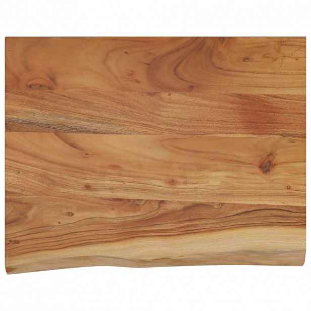 vidaXL Nástěnná police 50x40x3,8 cm obdélník masivní akácie živá hrana