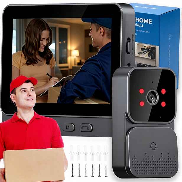 Bezdrátový Zvonek Videokamera Interkom S Infračerveným Noční
