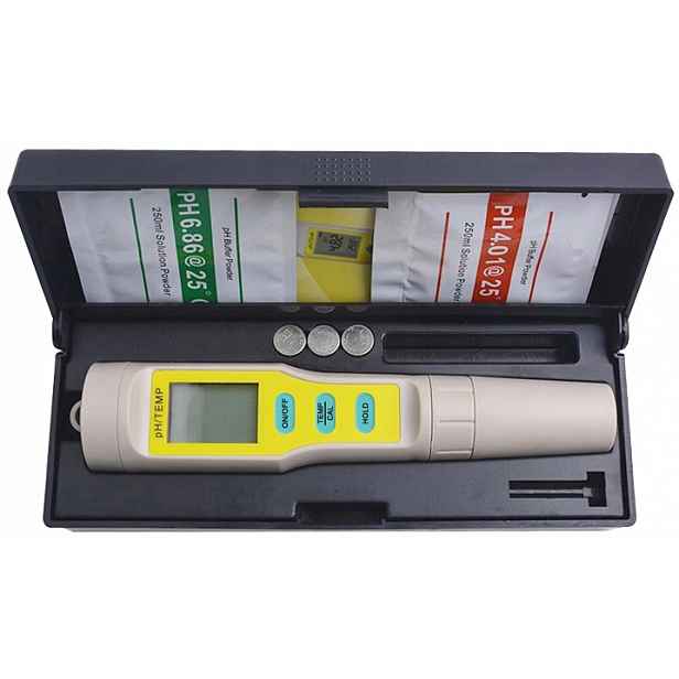 Měřič pH metr tester zásobníků vody Atc kompenzace