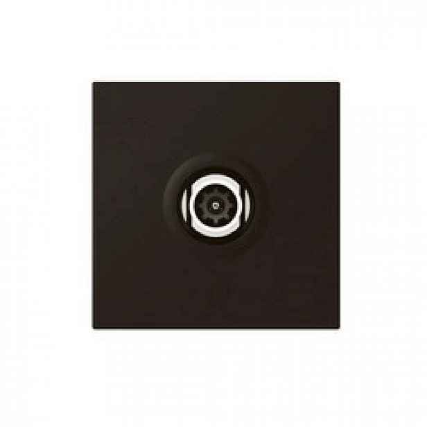Tv zásuvka 9.52 mm samec 2400 MHz 2M antracit Legrand 079182L