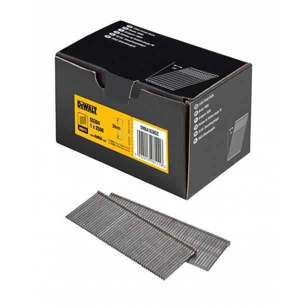 DeWALT - Hřebíky 38 mm, 2500 ks DNBA1638SZ