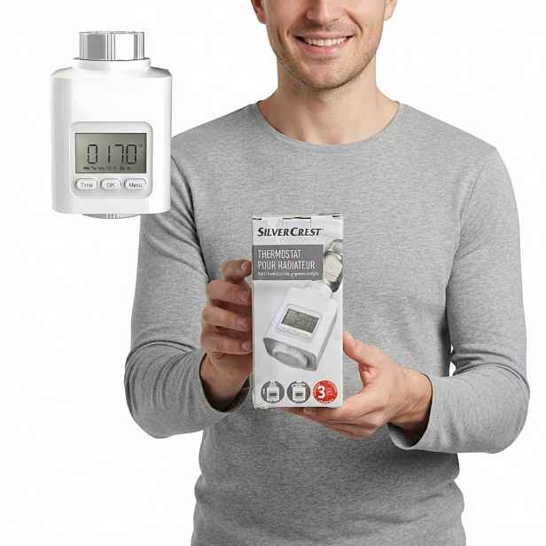 Digitální radiátorový termostat Termostatická Kartuše s LCD displejem