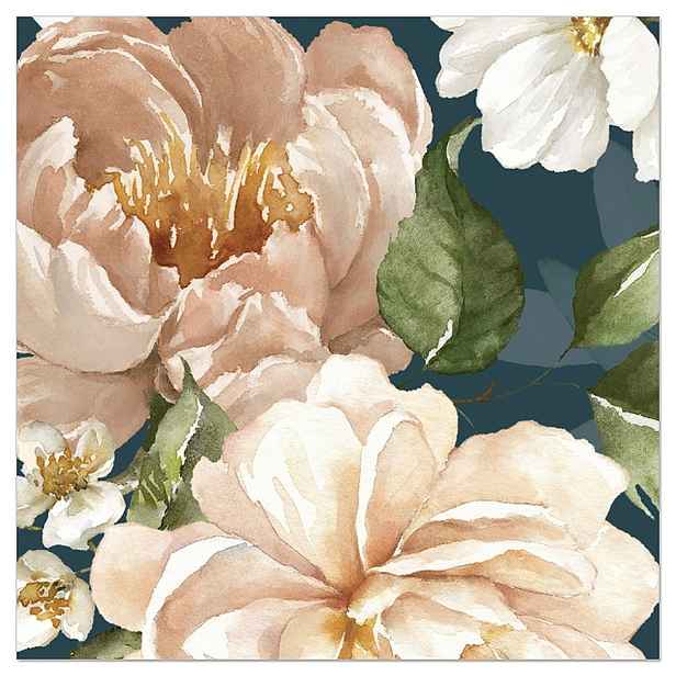 Papírové ubrousky 20 ks Artebene Flowers - modré