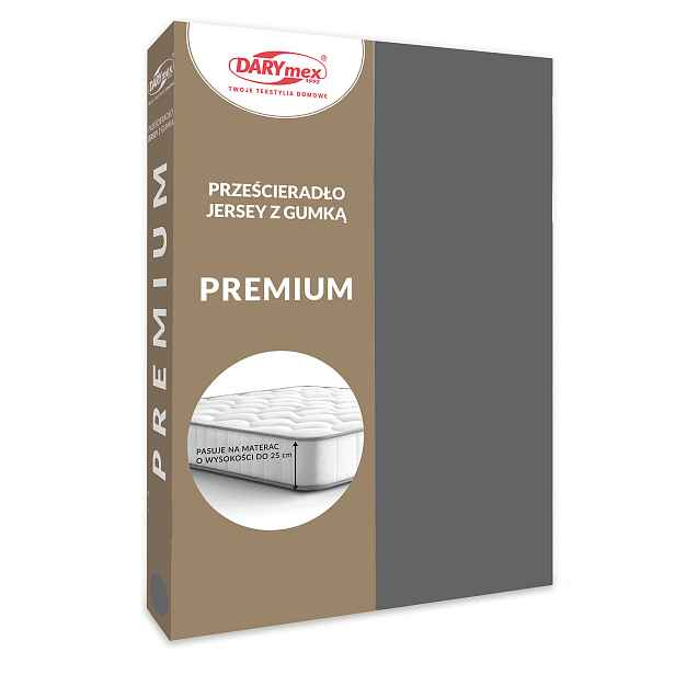 Prostěradlo bavlněné s gumičkou 140x200 Jersey Vysoká Gramáž