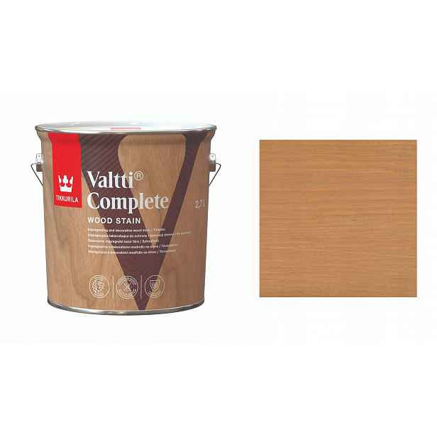 Tikkurila Valtti Complete 2,7L 5063 Sora – Rozpouštědlový Lak