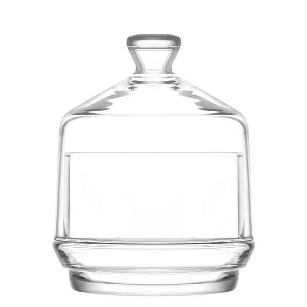 dóza 0,26l BERRY na CITRON+víčko, atd., d9, v.11,9cm, sklo