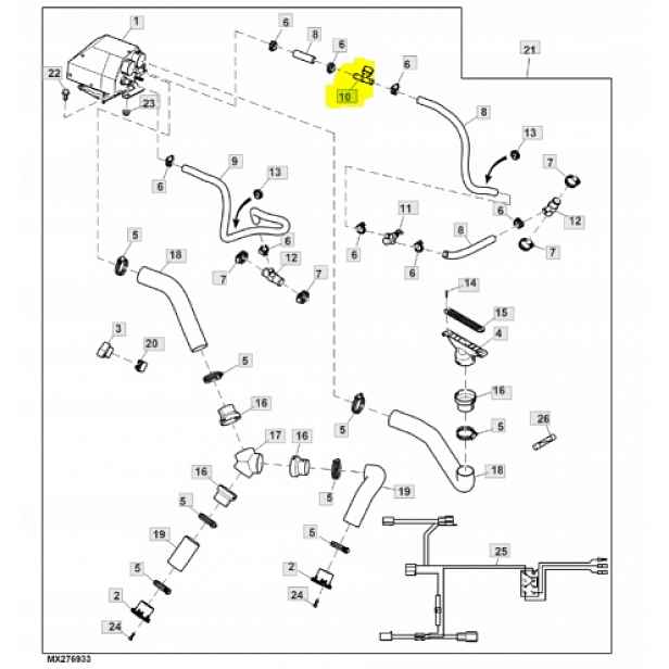 Ručně ovládaný ventil RSX860i John Deere M174012
