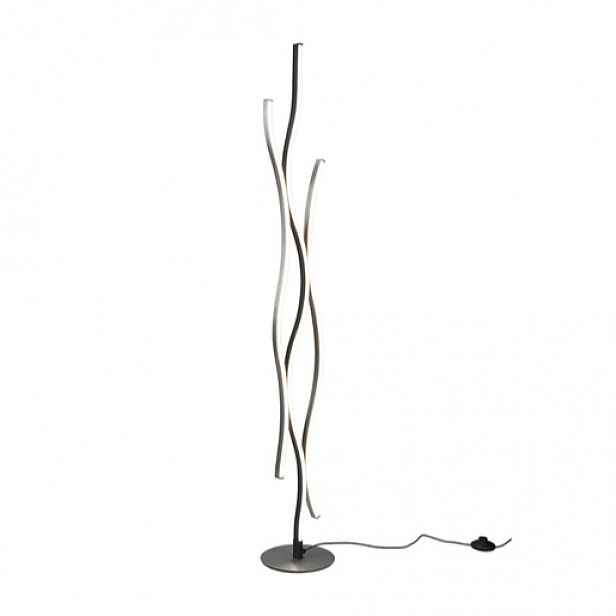 Trio Blaze led stojací lampa hliník 441210305 TR441210305