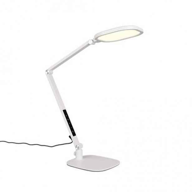 Trio SERVO led stolní lampa bílá kov 535810131 TR535810131