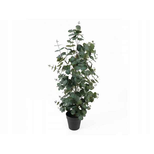 Umělý eukalyptus v květináči Eden, 78 cm
