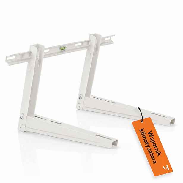 Držák držáku klimatizace 420 mm, konstrukce do 100 kg s vodováhou