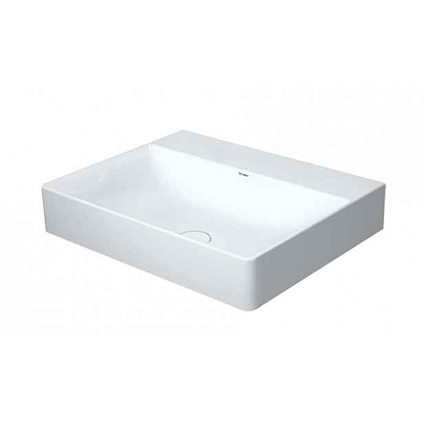 Duravit DuraSquare - Umyvadlo nábytkové 60x47 cm, DuraCeram, alpská bílá 2353600079