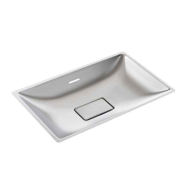 Sanela Nerez SANELA SLUN24X Nerezové umyvadlo zápustné 56 cm; matné