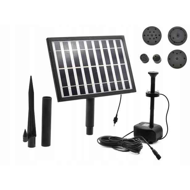 Solární čerpadlo do jezírka 5W, až 500 l/h Geko Profi