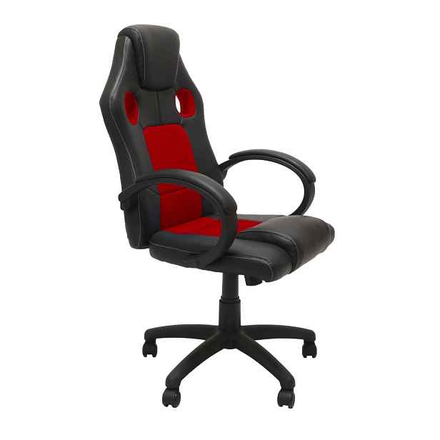 TP Living Kancelářské křeslo Enzo černá/červená