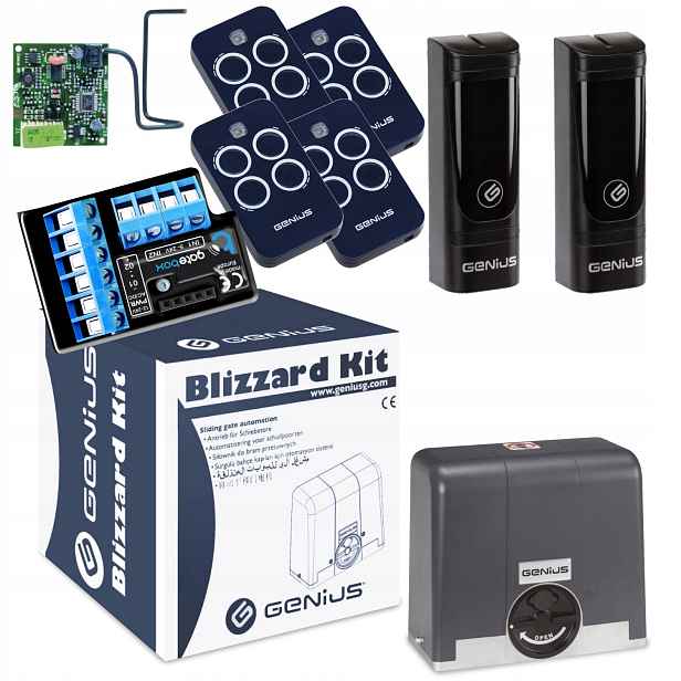 Genius BLIZZARD500+ Modul WiFi Pilot 4ks pohon posuvné brány