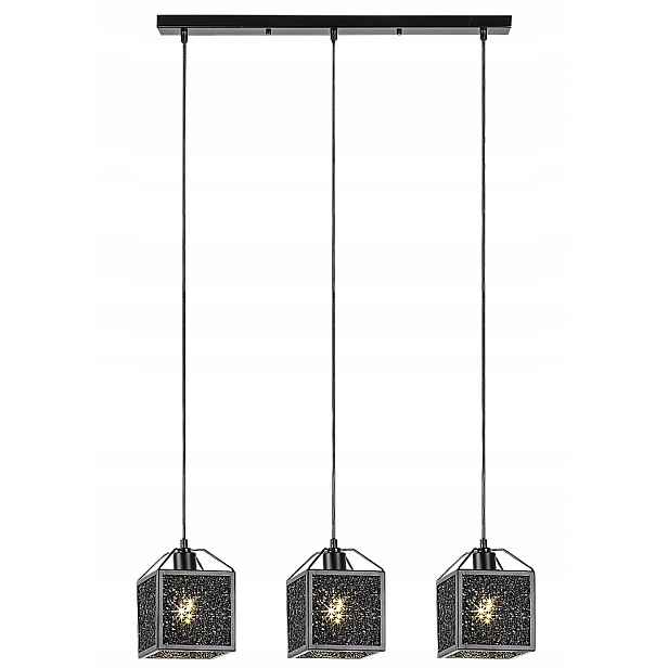 Závěsná dekorativní lampa s ozdobnými stínidly 3xE27 40W Samilo Rabalux