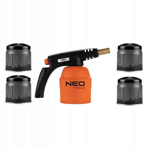 Plynová Pájecí Lampa Na Náboje 190 G 4 Náboje T N20-045