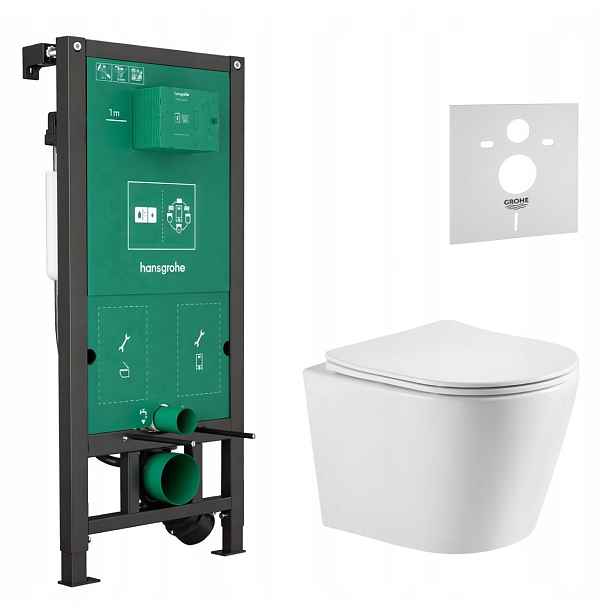 7v1 Wc Podomítkový Set Stelaz Hansgrohe iFrame Wc Mísa Imprese Tornado