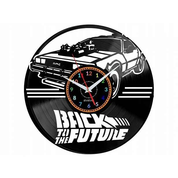 Back To The Future Nápad na Dárek Nástěnná Dekorace z vinylové desky