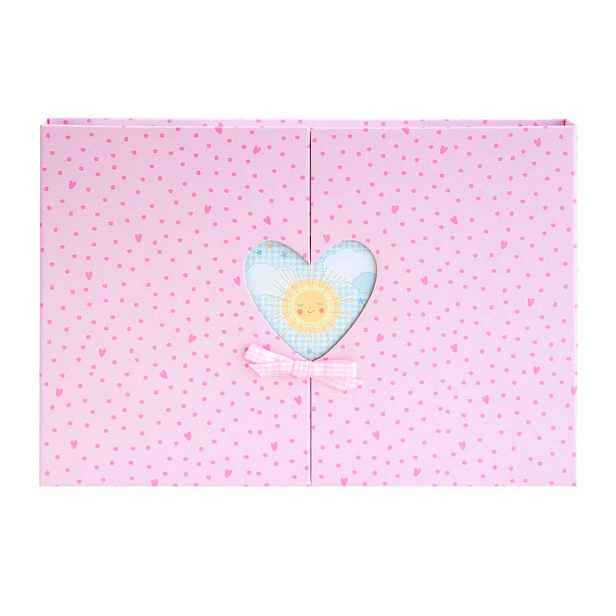Fotoalbum 35x24 Artebene Hearts - růžové