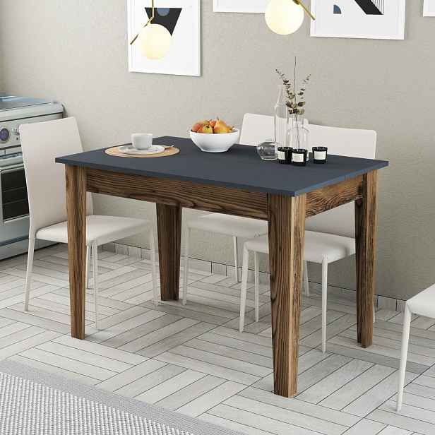 Kuchyňský stůl Kiev 504 - Walnut, Anthracite