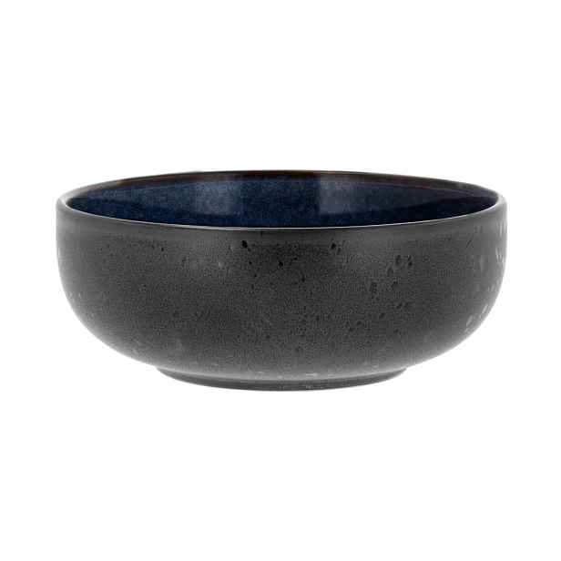 Černá/modrá ramen miska z kameniny Gastro Dark Blue/Black – Bitz