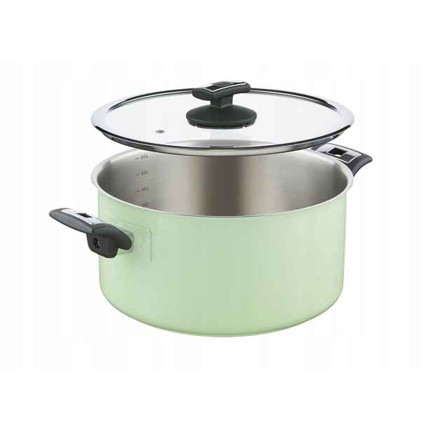 Hrnec Comfort Green s poklicí, průměr 26 cm, objem 6.5 l