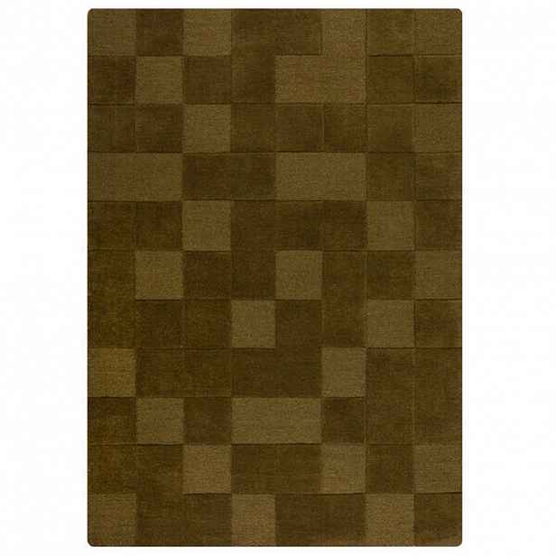 Flair Rugs RUČNĚ TKANÝ KOBEREC, 120/170 cm zelená